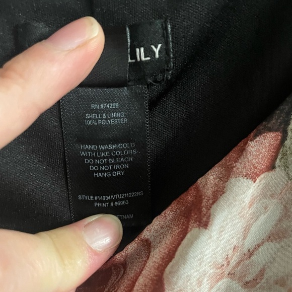 Kate and Lilly Sheer Floral  Dress Size 12 - Picture 3 of 9